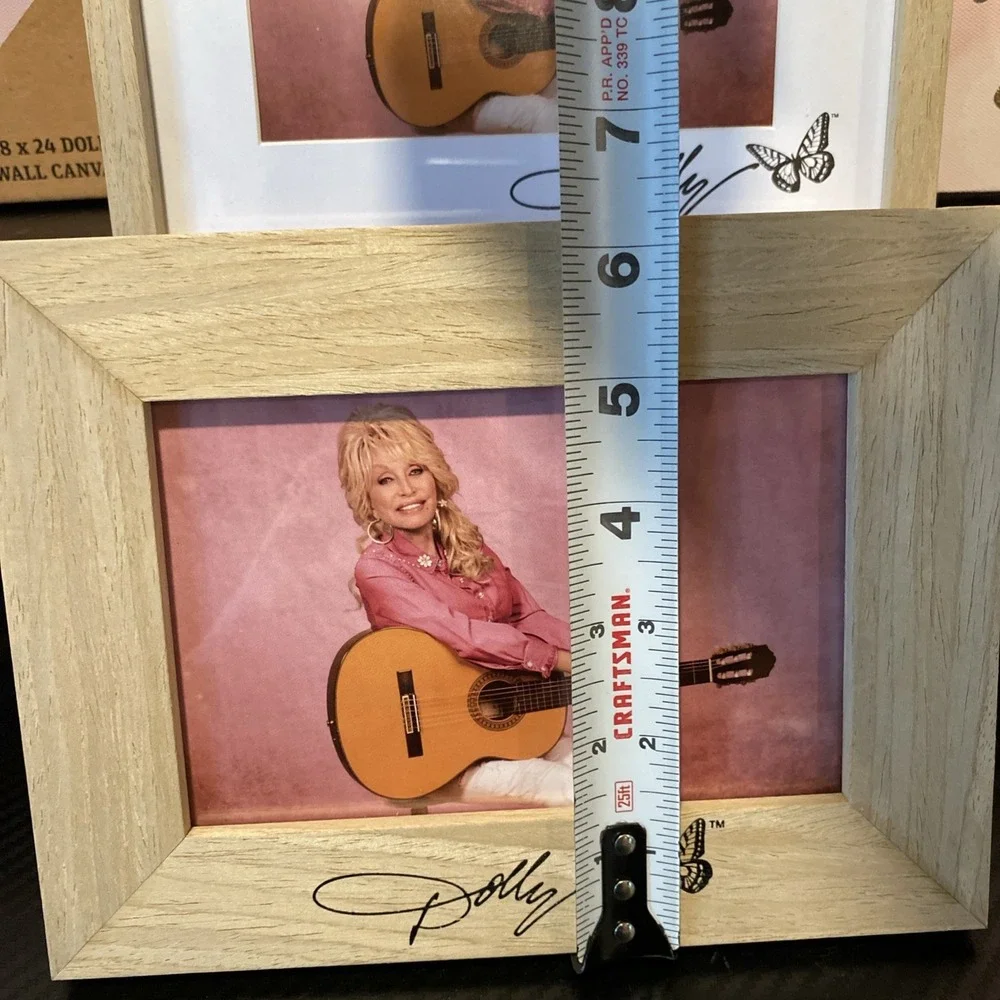 New 2  Dolly Parton framed pictures